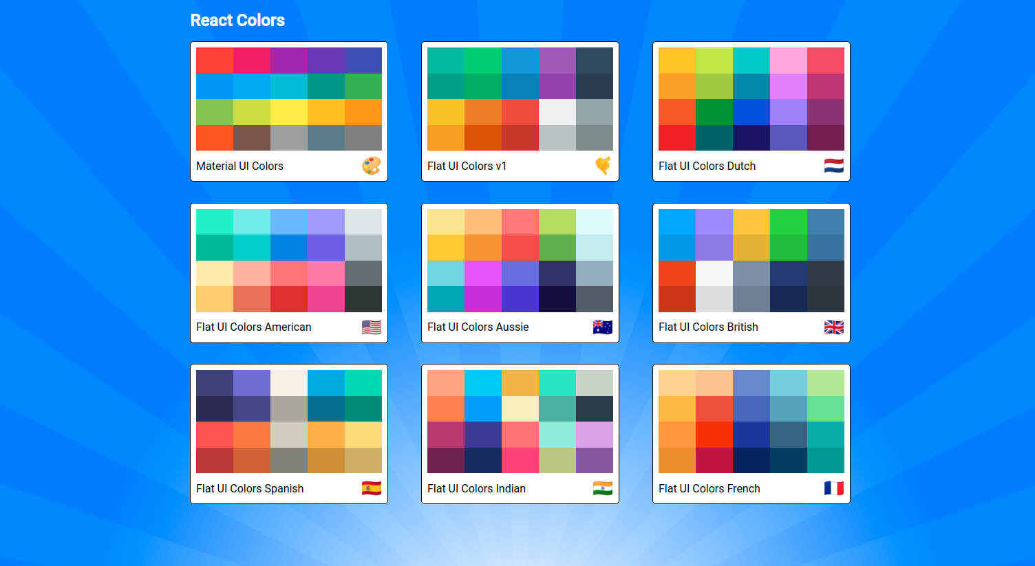 Color Palette Composition App